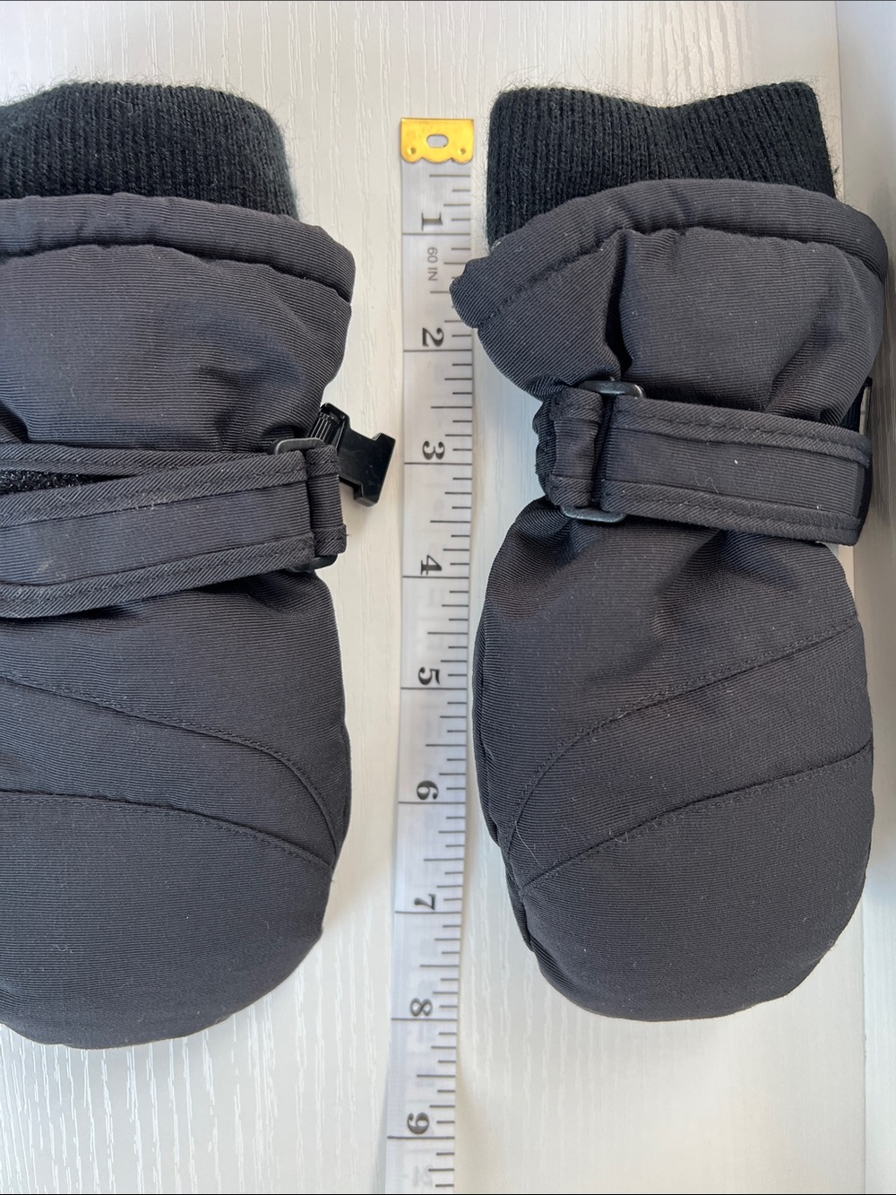 3M Thinsulate | Black Kids Mittens Size 2T/3T - Picture 8 of 14